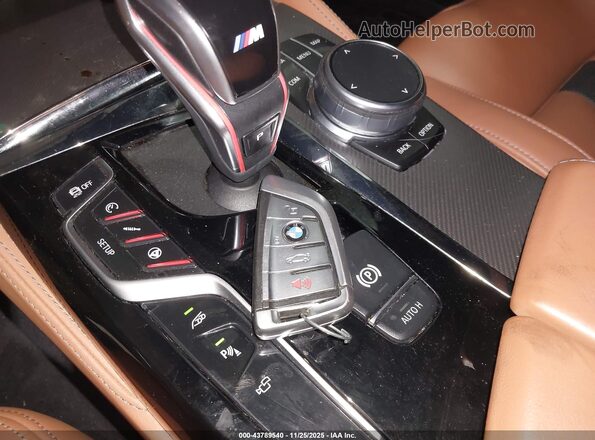 WBSJF0C58KB285542 2019 BMW M5 Red Առջևի վահանակի տեսք