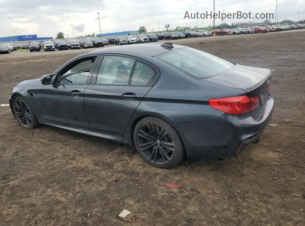 WBSJF0C58KB285895 2019 BMW M5 Charcoal უკანა მარცხენა