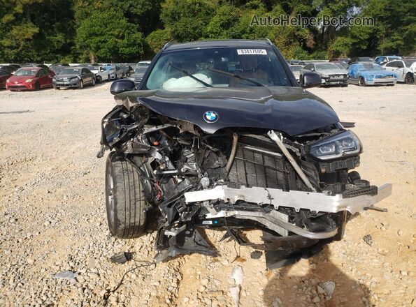 WBX47DP03NN165368 2022 BMW X3 Black Vista frontal