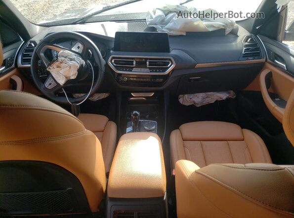 WBX47DP03NN165368 2022 BMW X3 Black Vista del salpicadero