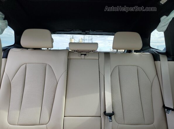 WBX47DP08NN186474 2022 BMW X3 White უკანა სავარძლების ხედი