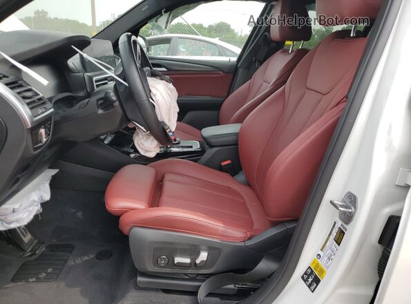 WBX57DP04PN215539 2023 BMW X3 White Front interior view