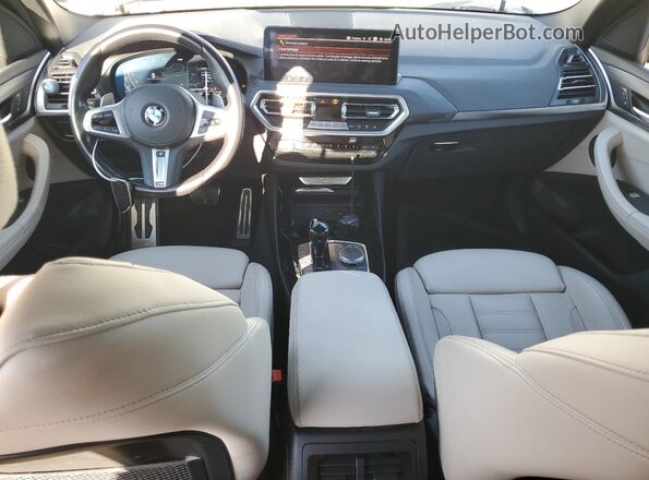 WBX57DP0XNN175562 2022 BMW X3 Белый Вид панели приборов