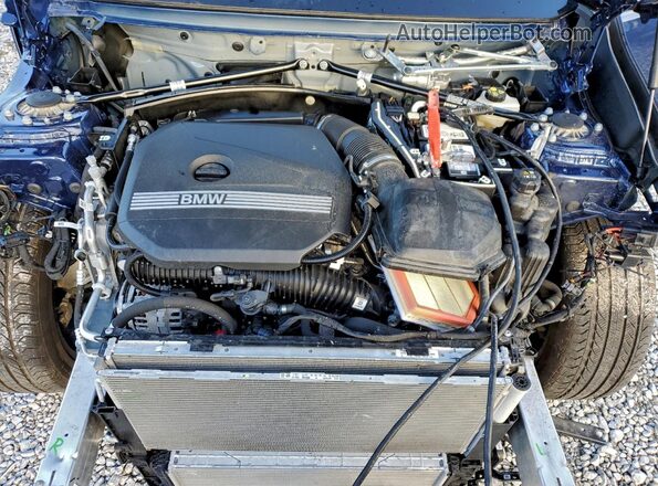 WBX73EF00S5192832 2025 BMW X1 Синий Вид подкапотного пространства