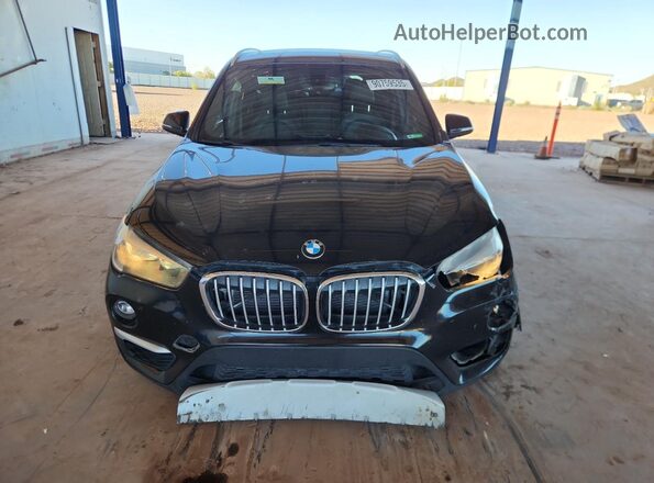 WBXHT3C38J5L24533 2018 BMW X1 Black Front view