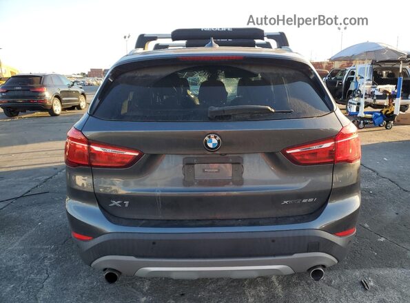 WBXHT3C53K5L37287 2019 BMW X1 Gray Հետևի տեսք