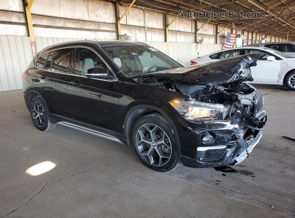 WBXHT3C56K5L37316 2019 BMW X1 Black Przód prawy
