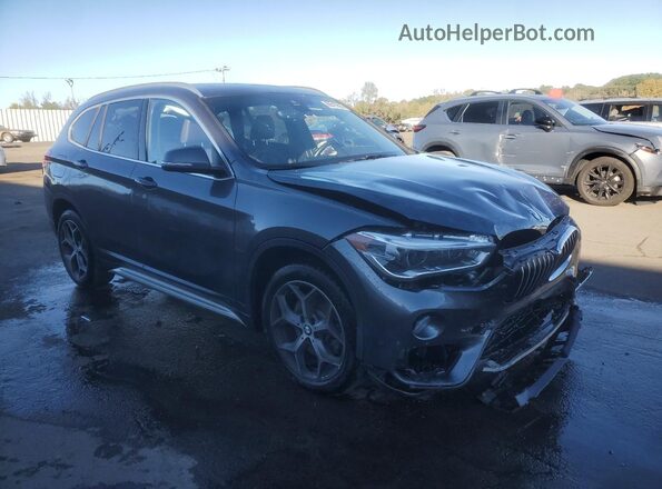 WBXHT3C56K5L97855 2019 BMW X1 Charcoal Передня права чверть