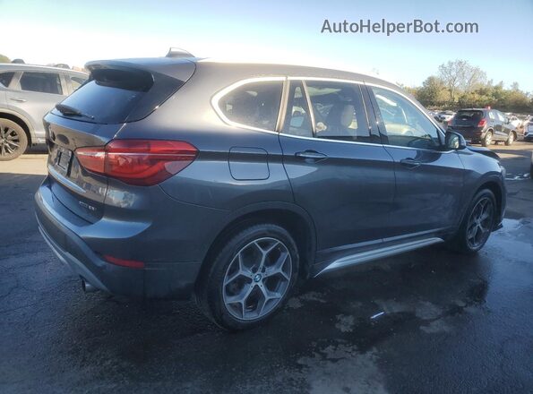 WBXHT3C56K5L97855 2019 BMW X1 Charcoal Задня права чверть