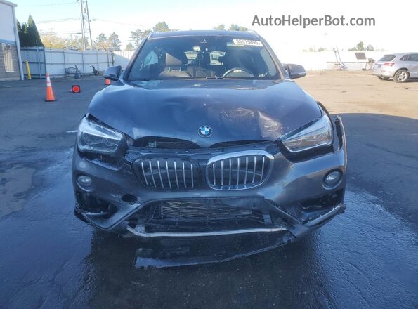 WBXHT3C56K5L97855 2019 BMW X1 Charcoal Вид спереду