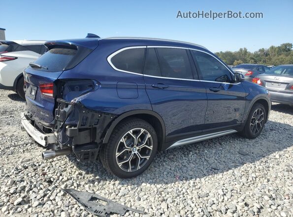 WBXJG7C01L5R90428 2020 BMW X1 Blue Rear right