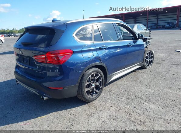 WBXJG7C05M5S36403 2021 BMW X1 Blue უკანა მარჯვენა