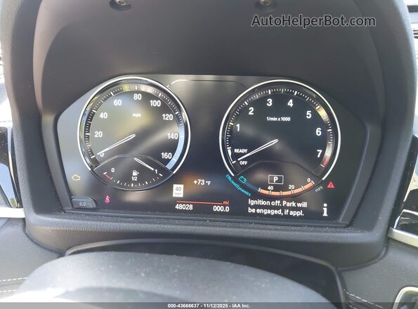 WBXJG7C07L5R96072 2020 BMW X1 White Հետևի նստատեղերի տեսք
