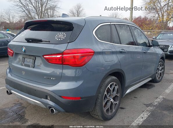 WBXJG9C01M5T18141 2021 BMW X1 Light Blue უკანა მარჯვენა