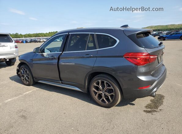 WBXJG9C05M5S71244 2021 BMW X1 Gray Հետևի ձախ