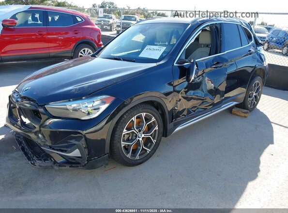 WBXJG9C07L5P34855 2020 BMW X1 Black 