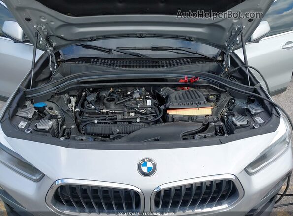 WBXYH9C09L5R51576 2020 BMW X2 Silver Widok z tyłu