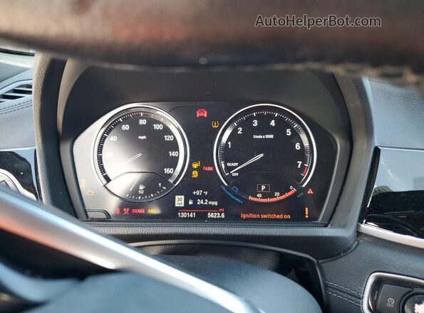 WBXYH9C0XL5P37518 2020 BMW X2 Серый Вид щитка приборов
