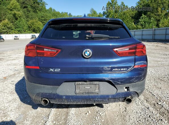 WBXYJ1C01L5P43827 2020 BMW X2 Синий Вид сзади