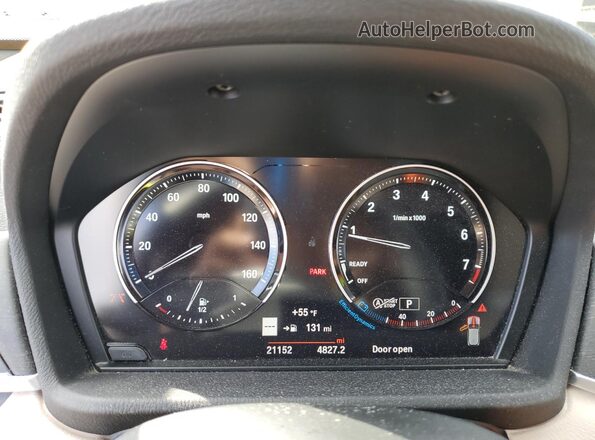 WBXYJ1C0XP5V23124 2023 BMW X2 Gray Vista del cuadro de instrumentos