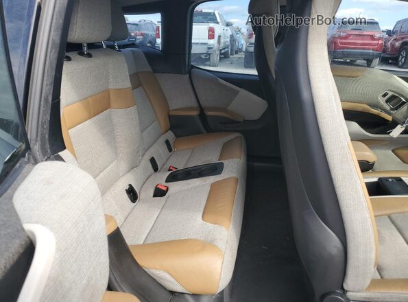 WBY1Z2C53GV556974 2016 BMW I3 Black უკანა სავარძლების ხედი