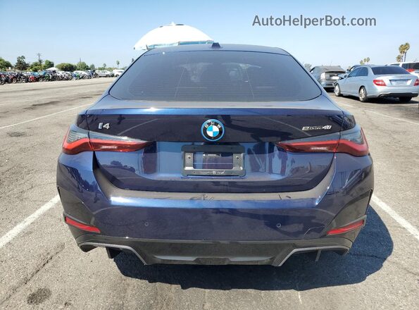 WBY23HD04SFU02272 2025 BMW I4 Blue Vista trasera