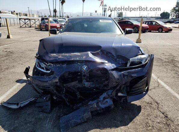 WBY23HD04SFU02272 2025 BMW I4 Blue Vista frontal