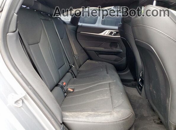 WBY23HD04SFU19993 2025 BMW I4 Gray უკანა სავარძლების ხედი