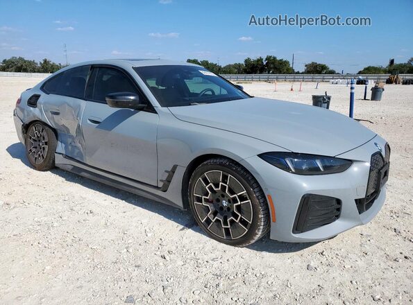 WBY23HD04SFU49785 2025 BMW I4 Серый Передняя правая четверть