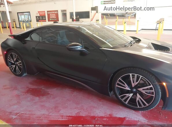 WBY2Z2C32HV676608 2017 BMW I8 Gray Սալոնի հետևի տեսք