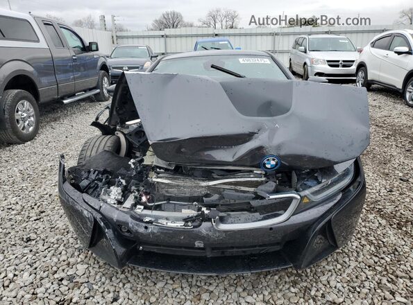 WBY2Z2C38HV676743 2017 BMW I8 Gray Front view