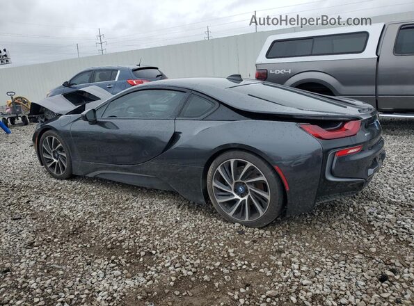 WBY2Z2C38HV676743 2017 BMW I8 Gray Rear left