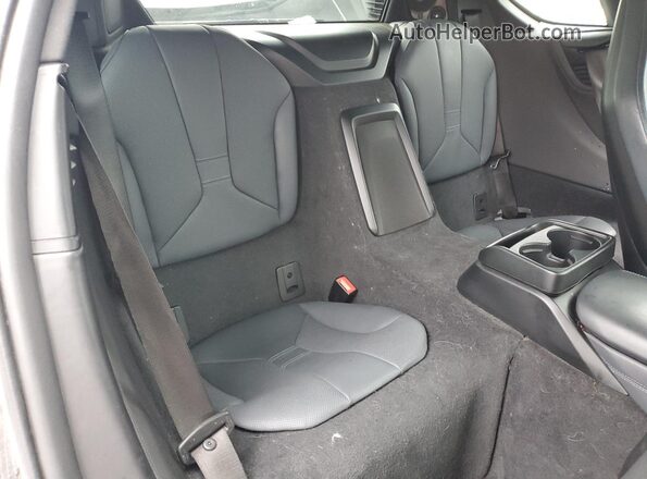 WBY2Z2C38HV676743 2017 BMW I8 Gray Rear seats view