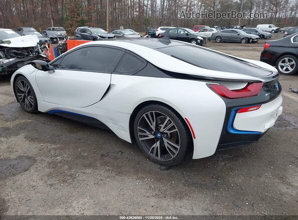 WBY2Z2C59GV674788 2016 BMW I8 White Հետևի ձախ