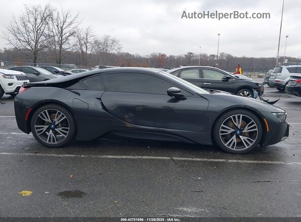 WBY2Z2C5XGV675674 2016 BMW I8 Серый Вид задней части салона