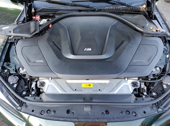 WBY33AW00PFR19357 2023 BMW I4 Зеленый Вид задней части салона