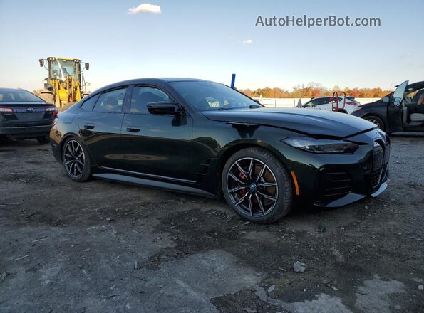 WBY33AW00PFR19357 2023 BMW I4 Зеленый Передняя правая четверть