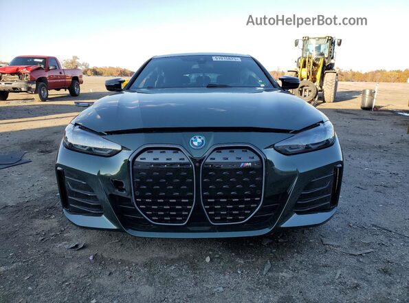 WBY33AW00PFR19357 2023 BMW I4 Зеленый Вид спереди