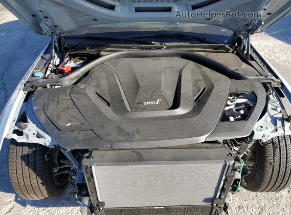 WBY33AW05RFS38937 2024 BMW I4 Gray Widok wnętrza z tyłu
