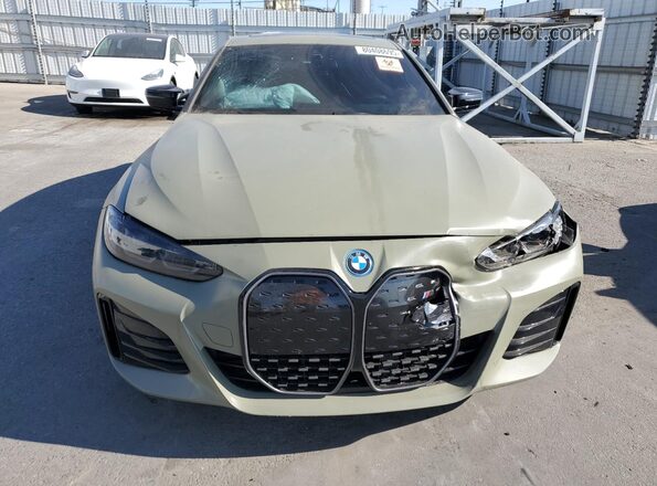 WBY33AW05RFS53406 2024 BMW I4 Green Вид спереду