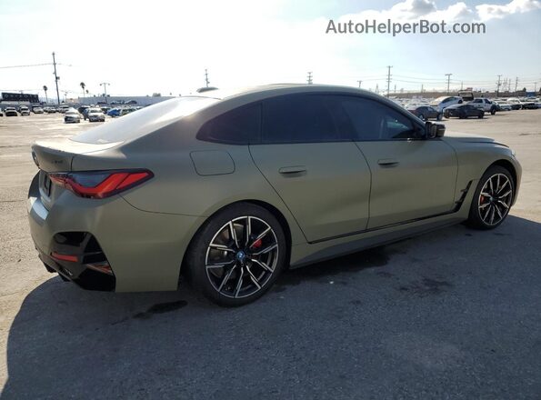 WBY33AW05RFS53406 2024 BMW I4 Green Задня права чверть