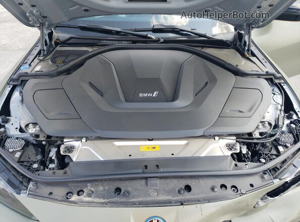 WBY33AW05RFS53406 2024 BMW I4 Green Вид задньої частини салону