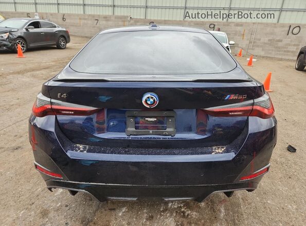 WBY33AW09PFP28326 2023 BMW I4 Blue Հետևի տեսք