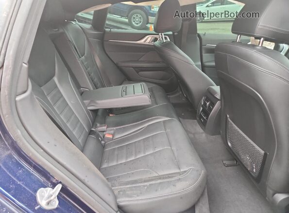 WBY33AW09PFP28326 2023 BMW I4 Blue Հետևի նստատեղերի տեսք
