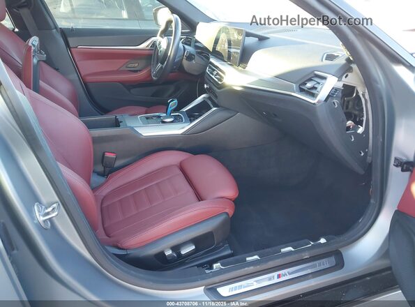 WBY33AW0XPFP25841 2023 BMW I4 Gray Front interior view