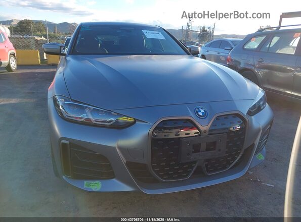 WBY33AW0XPFP25841 2023 BMW I4 Gray Rear interior view
