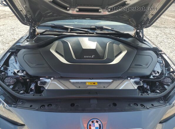 WBY43AW02RFT22198 2024 BMW I4 Серый Вид задней части салона