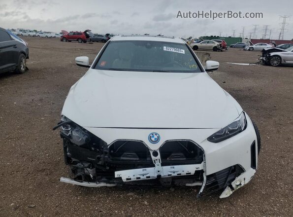 WBY43AW09PFP47866 2023 BMW I4 White Vista frontal