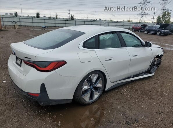 WBY43AW09PFP47866 2023 BMW I4 White Trasero derecho