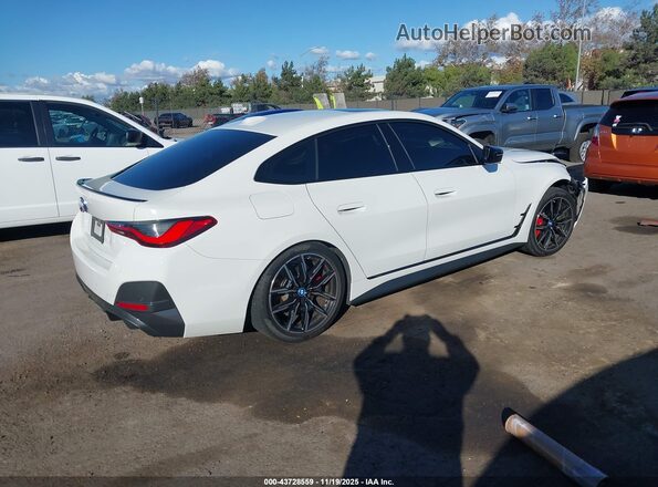 WBY43AW0XRFS79259 2024 BMW I4 White Задня права чверть